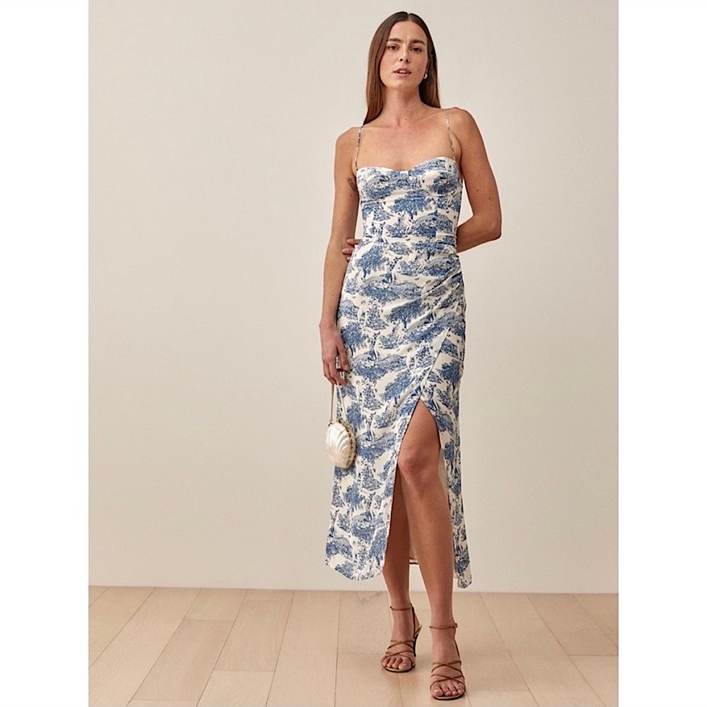 Reformation Kourtney Dress | Pastoral | 6 | NWOT